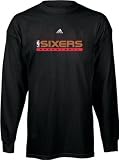 Philadelphia 76ers Youth Team Color True Court Practice Long Sleeve Tee