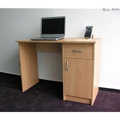 Schreibtisch Computertisch Tisch Workstation Mod.T941 Buche