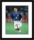 Roberto Baggio Team Italy Framed 8x10 Photograph