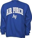 Air Force Falcons Royal Tackle Twill Crewneck Sweatshirt