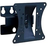 VideoSecu LCD monitor flat panel TV wall mount bracket for LG 19LG30, 19LG31, 22LG30, 22LG31, 100x100 44 lbs black color 1FF