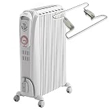 デロンギDelonghi オイルヒーター(タオルハンガー付限定モデル)D081569EFS