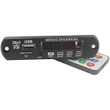 Bluetooth v3.0 + EDR Audio Module MP3 WMA Player MP3 decoder with Board Module w/ TF Card Slot / USB 3.0 Port / FM / remote display - Black (12V)
