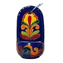 Holy Water Font Bowl, Hand Painted Talavera - Assorted Colors
