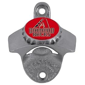 ARIZONA DIAMONDBACKS MOUNTED BOTTLE OPENER by 