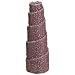 3M Full Tapered Cartridge Roll 341D,1/2" Diameter x 1-1/2" Length, 80 Grit (Pack of 100)