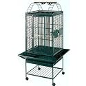 Brand New Parrot Bird Wrought Iron Cage Cages On Wheels 18x18x55