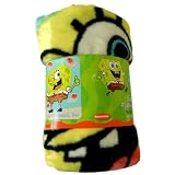 Nick Jr Spongebob Pal Luxury Plush Blanket Throw