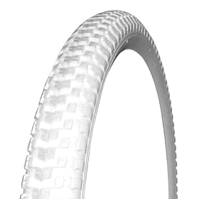 Kenda Comp III Style Wire Bead Bicycle Tire, 16-Inch x 1.75-Inch, White