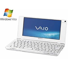 ソニー(VAIO) VAIO typeP P70H VistaHomeBasic ワンセグ クリスタルホワイト VGN-P70H/W