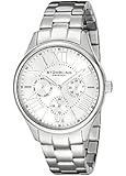 Stuhrling Original Symphony Regent Lady Majestic Women's Quartz Watch with White Dial Analogue Display and Silver Stainless Steel Bracelet 391L.01