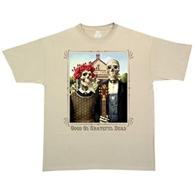 Liquid Blue Men's Grateful Dead Grateful Gothic Short Sleeve Tee
