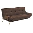 LA Convertible Microfiber Sofa - Slate