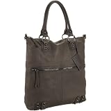 Linea Pelle Dylan Gunmetal Folding Tote
