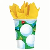 Buy Tee Time 9 Ounce Hot Cold Paper Cups (8 count) by Amscan