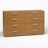 Austin Bedroom Eight Drawer Dresser in Cherry