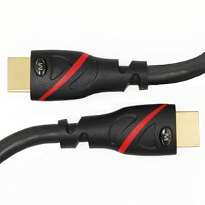 Mediabridge High Speed HDMI Cable with Ethernet (6 ft) - Ultra Series - Supports Ethernet, 3D, and Audio Return [Newest Standard]