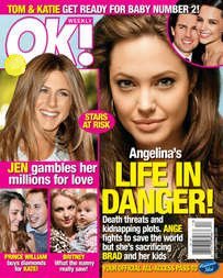 OK Weekly Magazine Angelina Jolie March 26, 2007 Issue (The Unit, Jessica Biel, Mark Wahlberg)