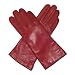 Women`s Cashmere Lined Leather Gloves By Grandoe Gloves (11 colors)