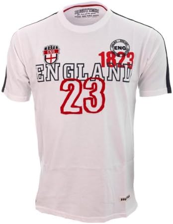 Rugbytech England Short Sleeved Rugby Shirt - L