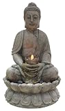 Alpine GEM122 Buddha Tao Fiberglass Fountain