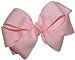 Large GrosGrain Tied Hairbow ~ Light Pink