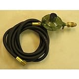 Ten Foot Propane Hose And Low Pressure Regulator