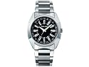 Police Saratoga stainless steel bracelet with black dial watch