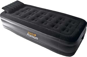 regatta flocked single air bed