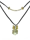 Yellow Accent Crystal Pendant Layered Necklace ** Various Designs** 41Ju9U5rb8L. SL160 Yellow Accent Crystal Pendant Layered Necklace ** Various Designs**