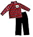 Disney Boys' Toy Story 2 Piece Arctic Fleece Set