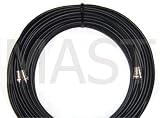 10m Black Twin Satellite Cable Extension Kit For Sky+ , HD , Allows You To Relocate Your Existing Box , Kit Consists Of 10m Sky Double Coax , 10 x Cable Clips , 4 x F-connectors , 2 x F-connector Couplers