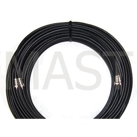 10m Black Twin Satellite Cable Extension Kit For Sky+ , HD , Allows You To Relocate Your Existing Box , Kit Consists Of 10m Sky Double Coax , 10 x Cable Clips , 4 x F-connectors , 2 x F-connector Couplers
