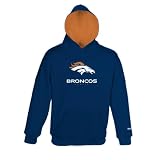 NFL Unisex Infant/Toddler Denver Broncos Sportsman Fleece Hoodie - R14C4P22 (Dark Navy, 2T)