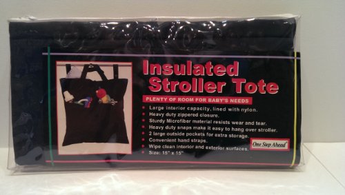 One Step Ahead Insulated Stroller Tote (Dark Navy) photo