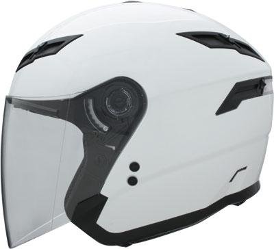 G-Max GM67 Open Face Helmet, Pearl White, Size: Lg, Primary Color: White, Helmet Category: Street, Helmet Type: Open-face Helmets 3670086 On Sale
