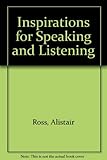 Inspirations for speaking and listening