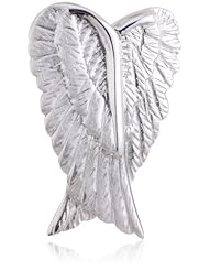 VINANI brand Germany 925 Sterling Silver Women Pendant Angel Wing matte/shiny AEM-EZ