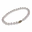 14k Yellow Gold 5.5-6mm Freshwater Cultured Pearl Bracelet, 8"