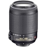 Nikon 55mm - 200mm f/4-5.6G ED-IF AF-S DX VR (Vibration Reduction) Autofocus Zoom Lens - Refurbished by Nikon U.S.A.