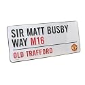 Manchester United FC 'Sir Matt Busby Way' Street Sign