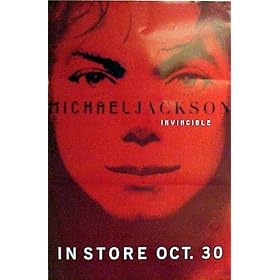 MICHAEL JACKSON Invincible Red Poster 24