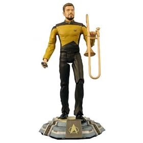 Click here to buy Diamond Select Toys Star Trek The Next Generation Series 1 Action Figure Lieutenant Thomas Riker by  Diamond Select Toys .