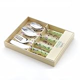 4 Piece Children's Cutlery Set - FARM YARD ANIMALS