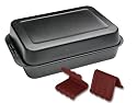 CHG Set 224-10 Auflaufform-Set mit Topfhaltern 41,0 x 26,5 x 6,0 cm, 4-teilig