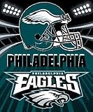 Philadelphia Eagles Fleece NFL Blanket (Shadow Series) by Northwest (50x60)