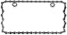 Custom Accessories 92762 Chrome Chain License Plate Frame