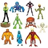 Ben 10 Alien Force Toys - Lot of 20 - 2 Complete Sets - Party Favors - Cake Toppers - Series 2 Vending Capsule Toys