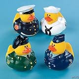 Uniform Armed Forces Rubber Ducks (1 dz)
