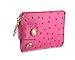 Retro Spots Casio EX-TR350 Leather Case - Pink
